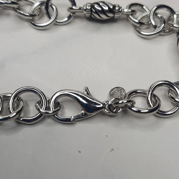 Silver Tone Chain Bracelet - Picture 3 of 4